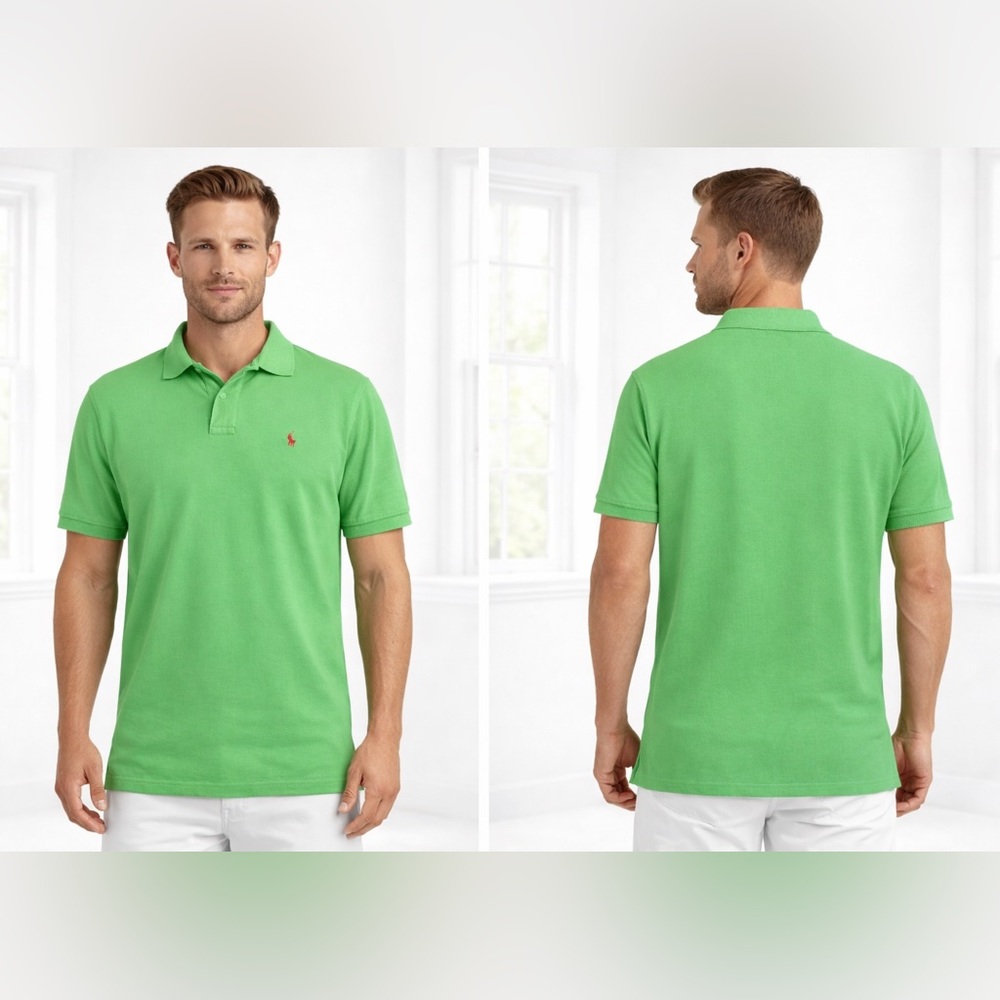 Ralph Lauren Bright Green Polo Shirt
